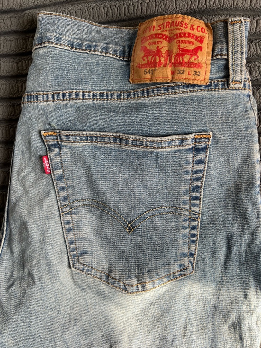 Levi's Light Blue Slim Straight Jeans